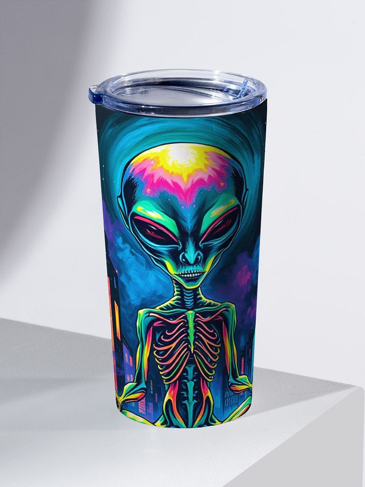 Cosmic Contemplation Stainless Steel Tumbler product image (2)