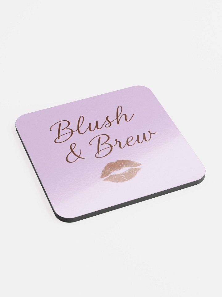 Blush & Brew Purple Coaster product image (2)