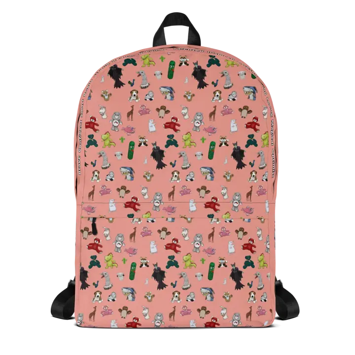 The KidTime StoryTime Character Backpack (Pink) product image (1)