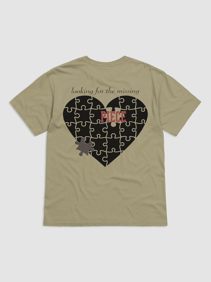 Looking for the Missing Piece Heart Puzzle T-Shirt product image (2)