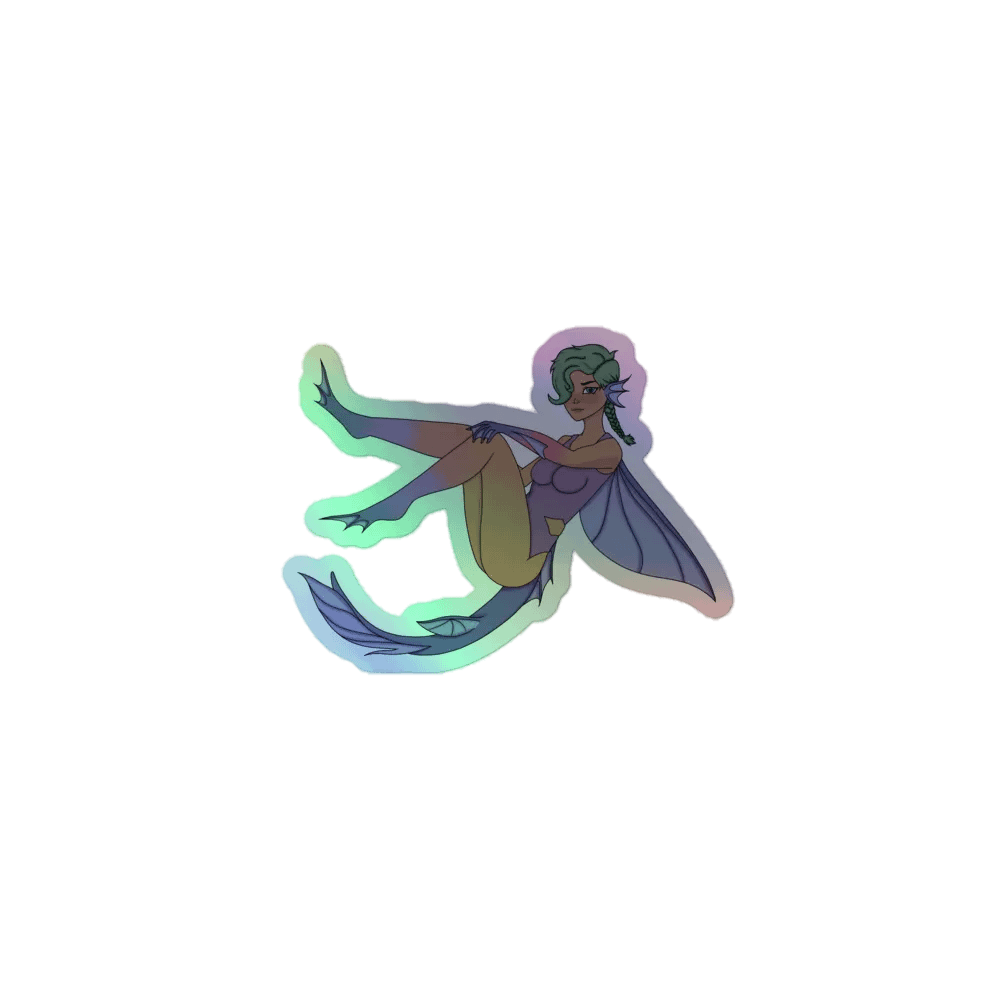 Fish Girl Sticker product image (1)