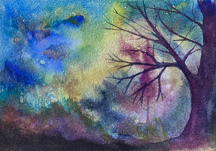 Original watercolor painting: Enchantment product image (1)