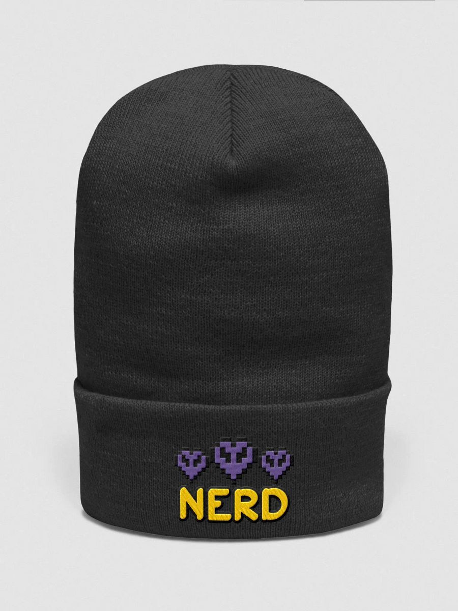 Hardcore Nerd beanie product image (7)