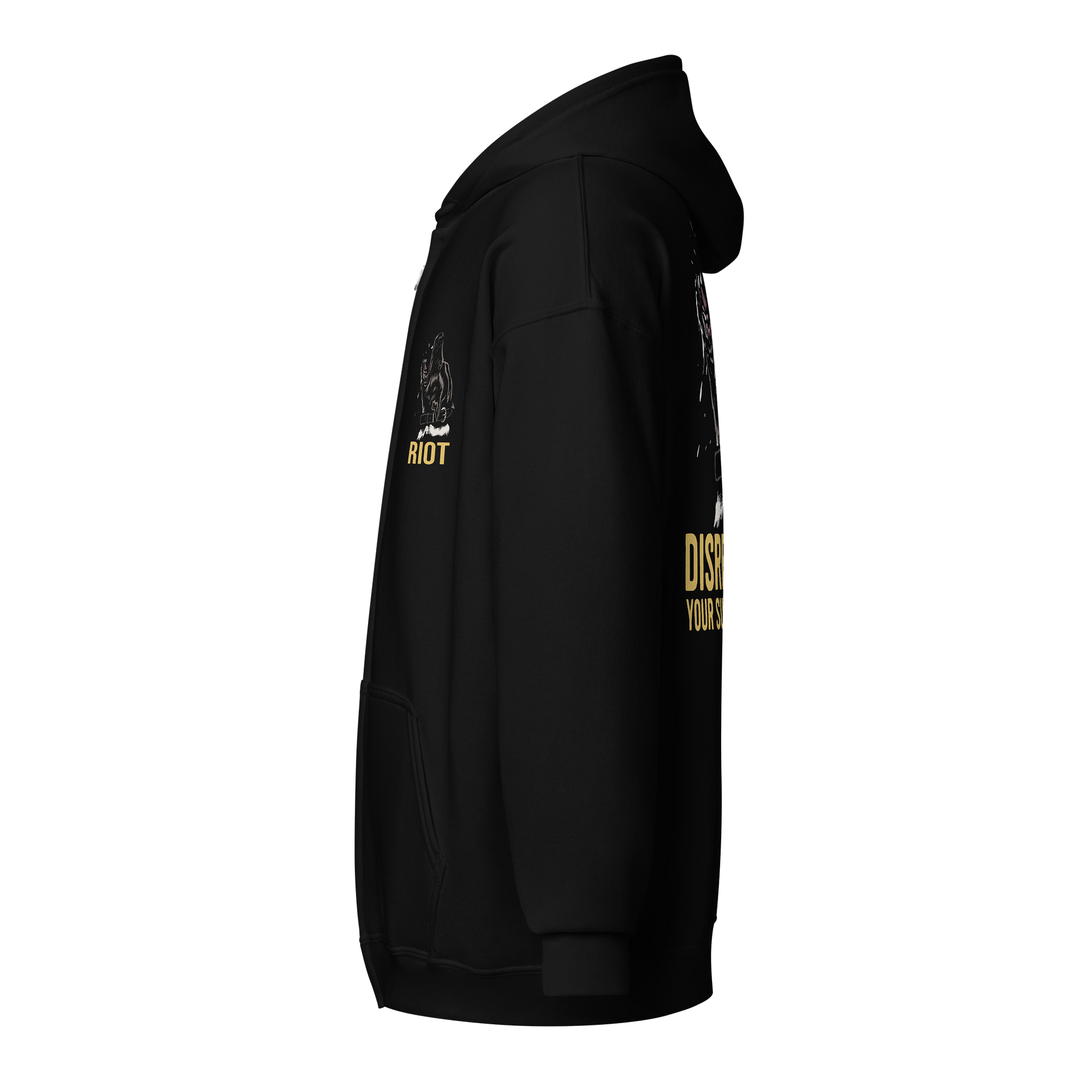 DISRESPECT Simple - Zip Hoodie product image (5)