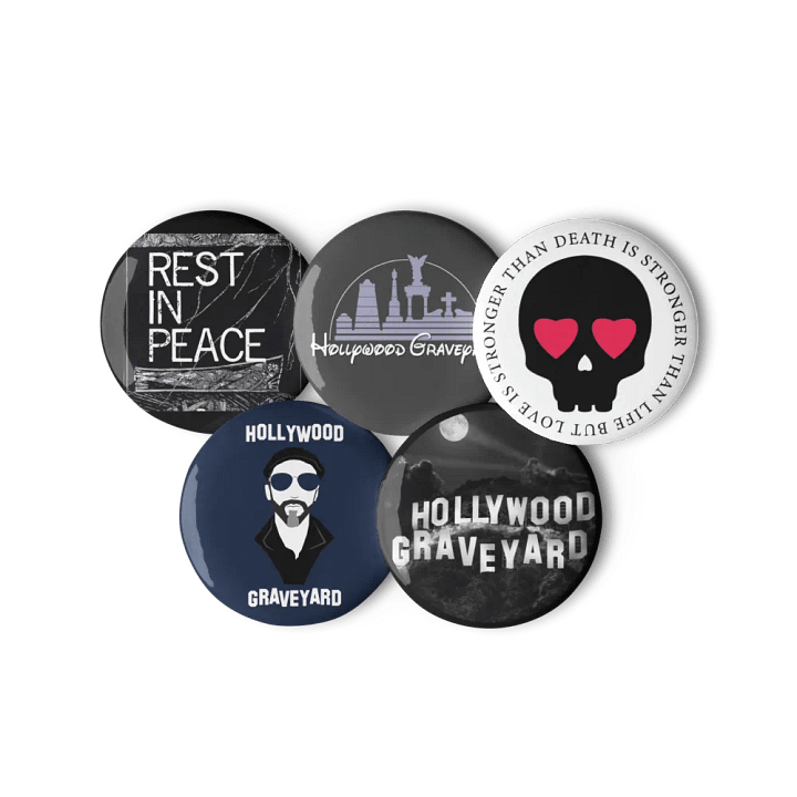 Hollywood Graveyard Buttons product image (2)