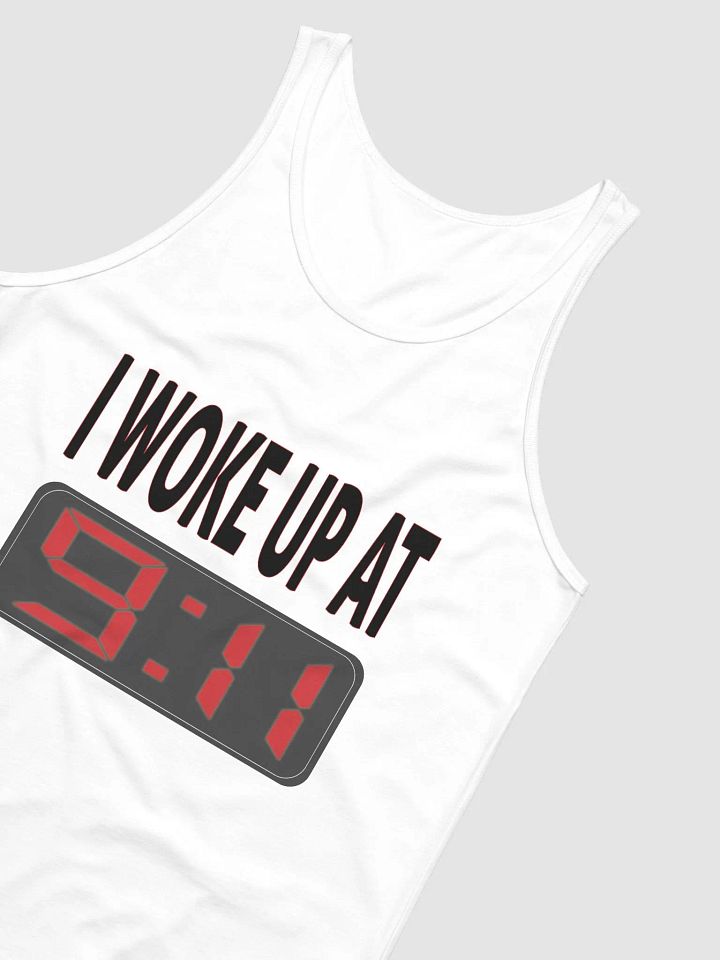 I Woke Up At 9:11 - Bella+Canvas Jersey Tank product image (2)