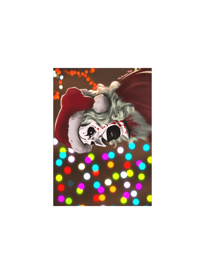 XMas Art the Clown - Signed Matte Poster product image (5)