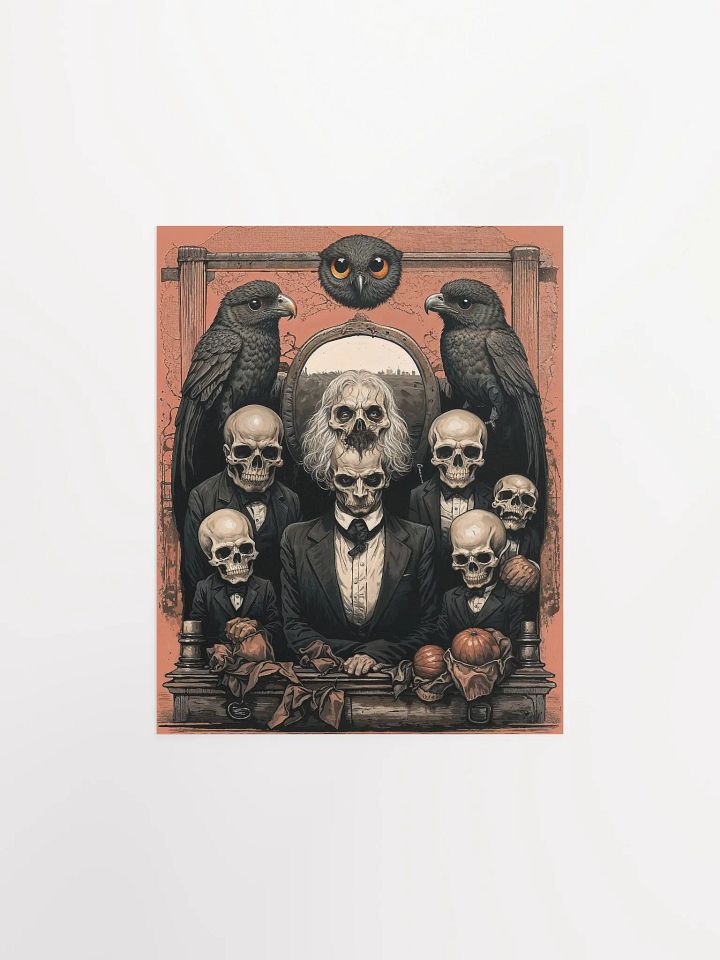 Skull-faced Surreal Poster product image (4)