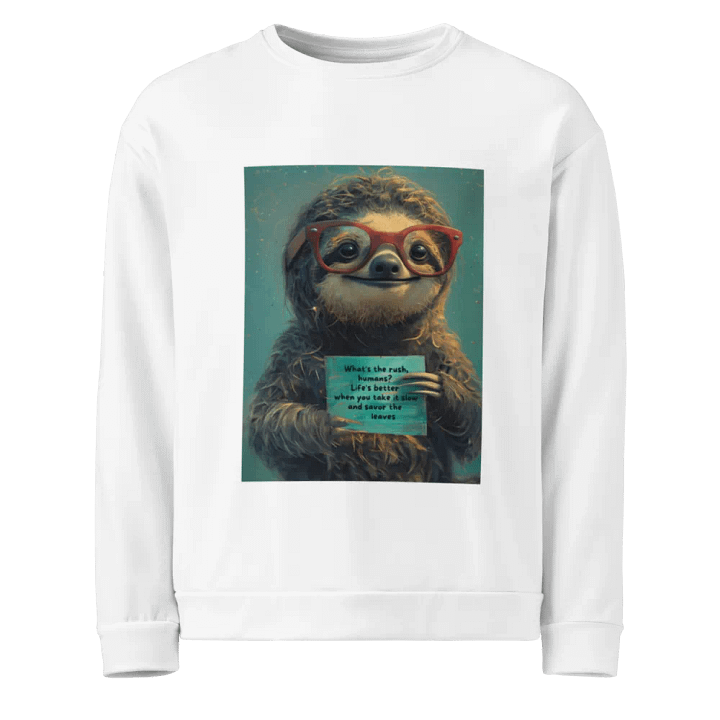 Sloth Underwater Appeal Sweatshirt product image (1)