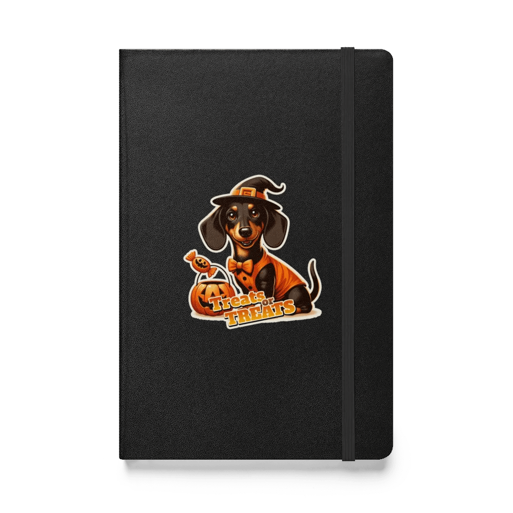 Witchy Wiener Hardcover Notebook product image (1)