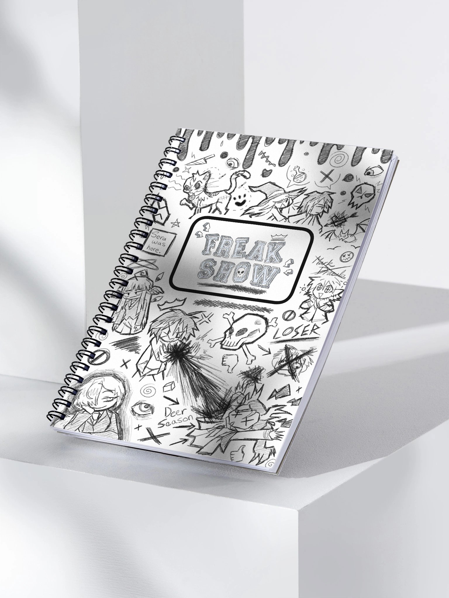 Freak Show Notebook (White) product image (3)