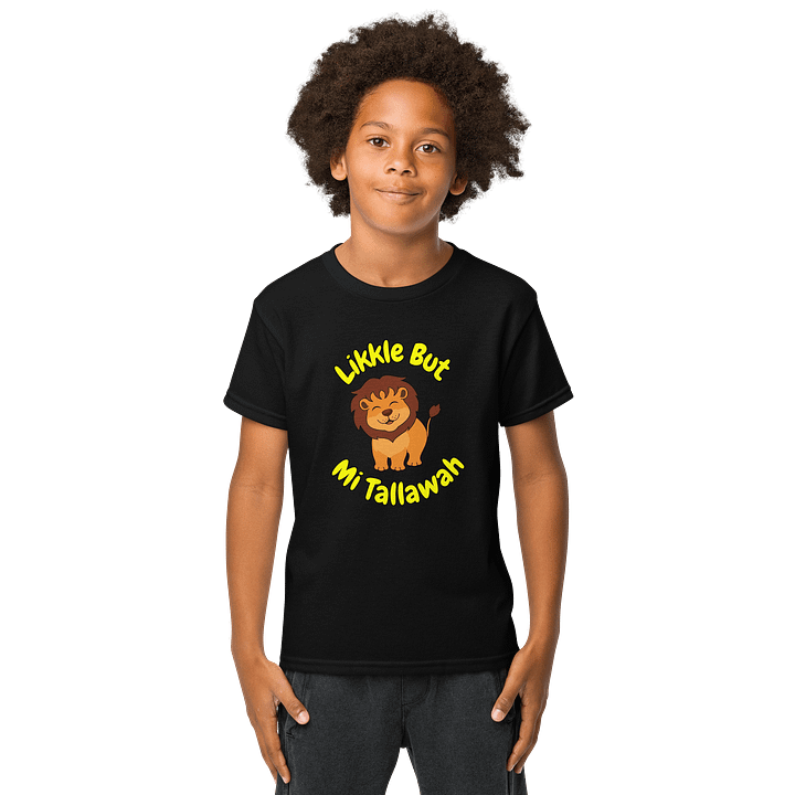 Likkle But Mi Tallawah Youth T-Shirt – Jamaican Slang Tee for Kids product image (9)