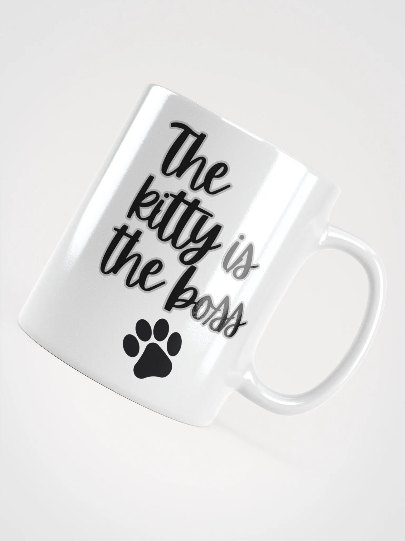 The kitty is the boss (mug) product image (8)