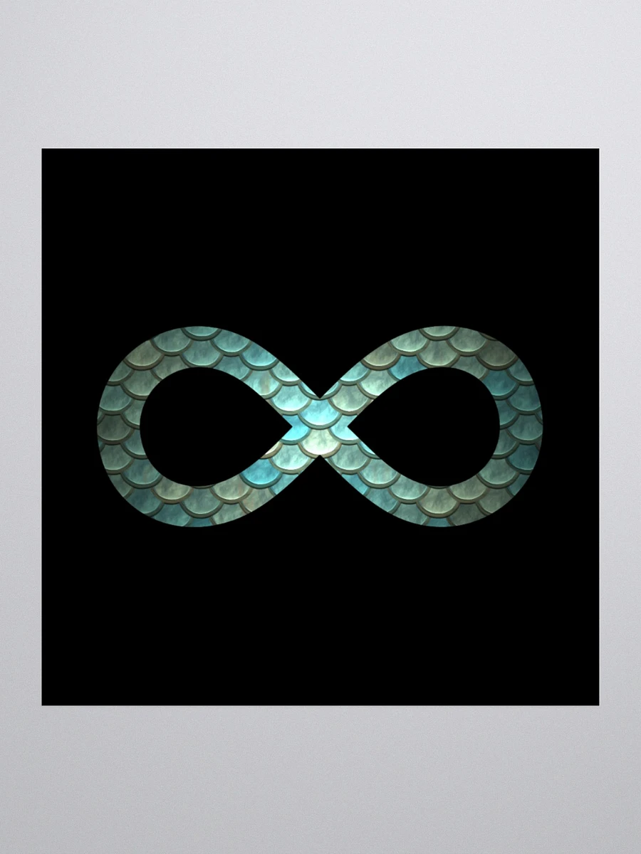 Merperson / Mermaid / Merman Autistic Infinity Sticker product image (1)