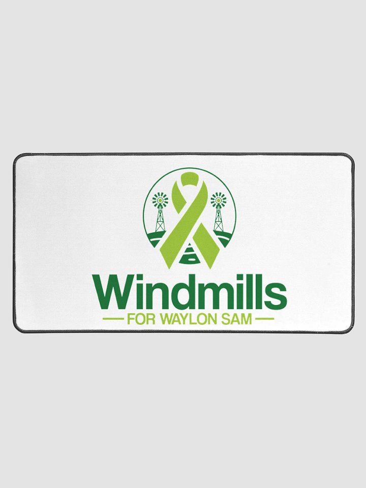 Windmills For Waylon Sam Desk Mat product image (1)