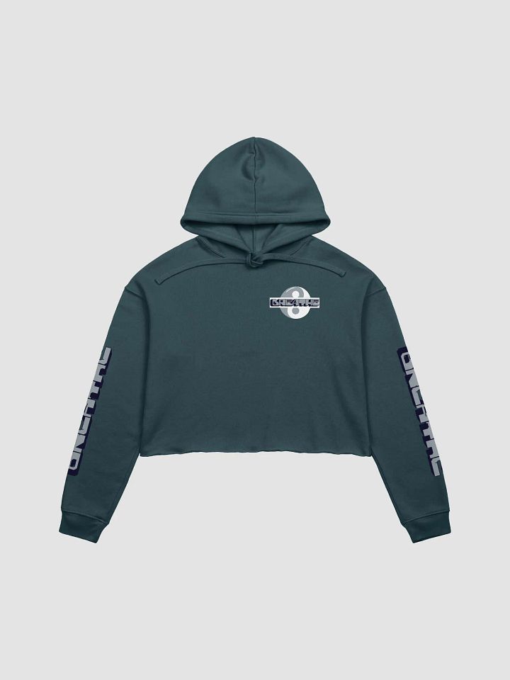 Breathe Fleece Crop Hoodie | Cozy, Stylish, and Mindful Fashion product image (2)