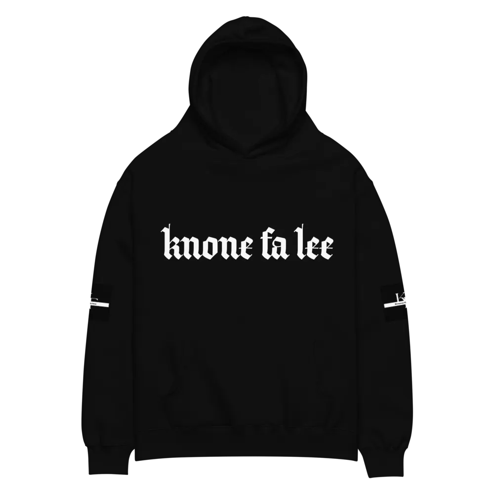 Knone fa lee Invincible Vibes Oversized Hoodie product image (4)