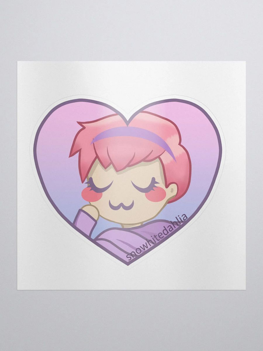 uwu Dahlia sticker product image (1)