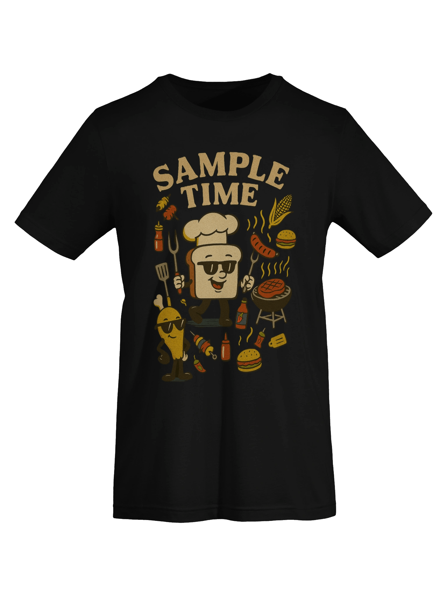 Fun Foodie BBQ T-Shirt product image (57)