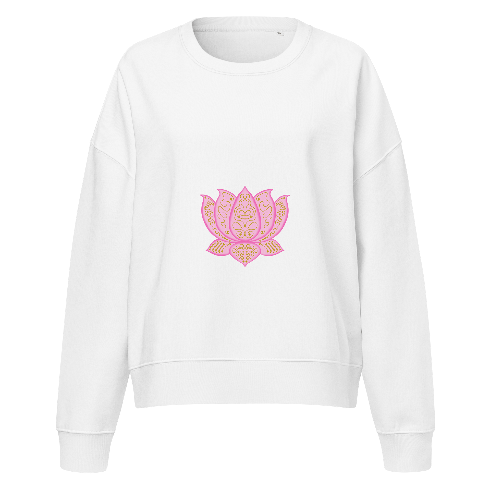 Lotus Bloom Organic Sweatshirt product image (1)