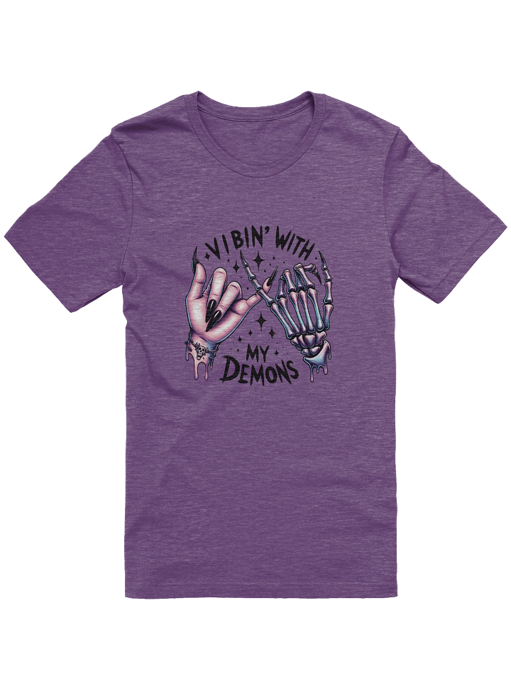 [BJ Designs] Vibin' With My Demons Unisex Graphic Tee product image (1)