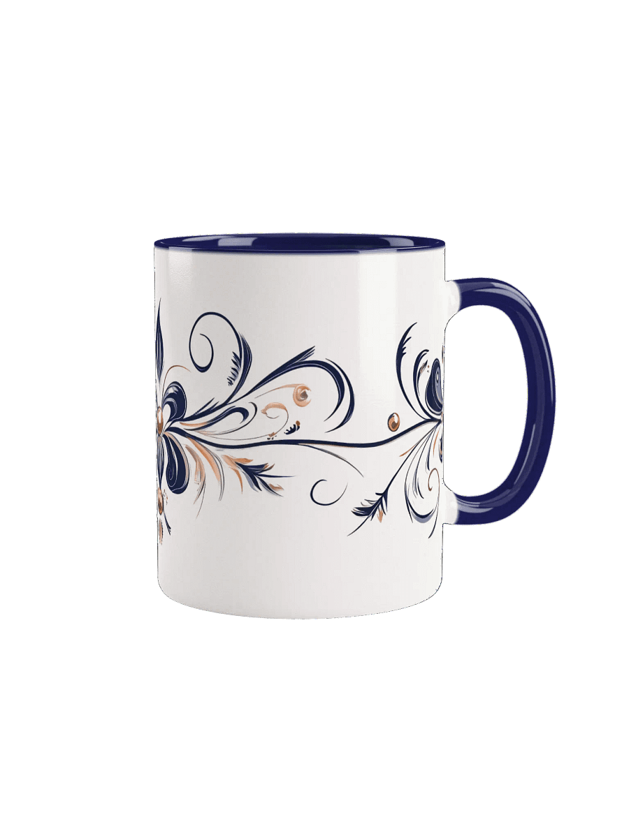 Floral Elegant Ceramic Mug product image (2)