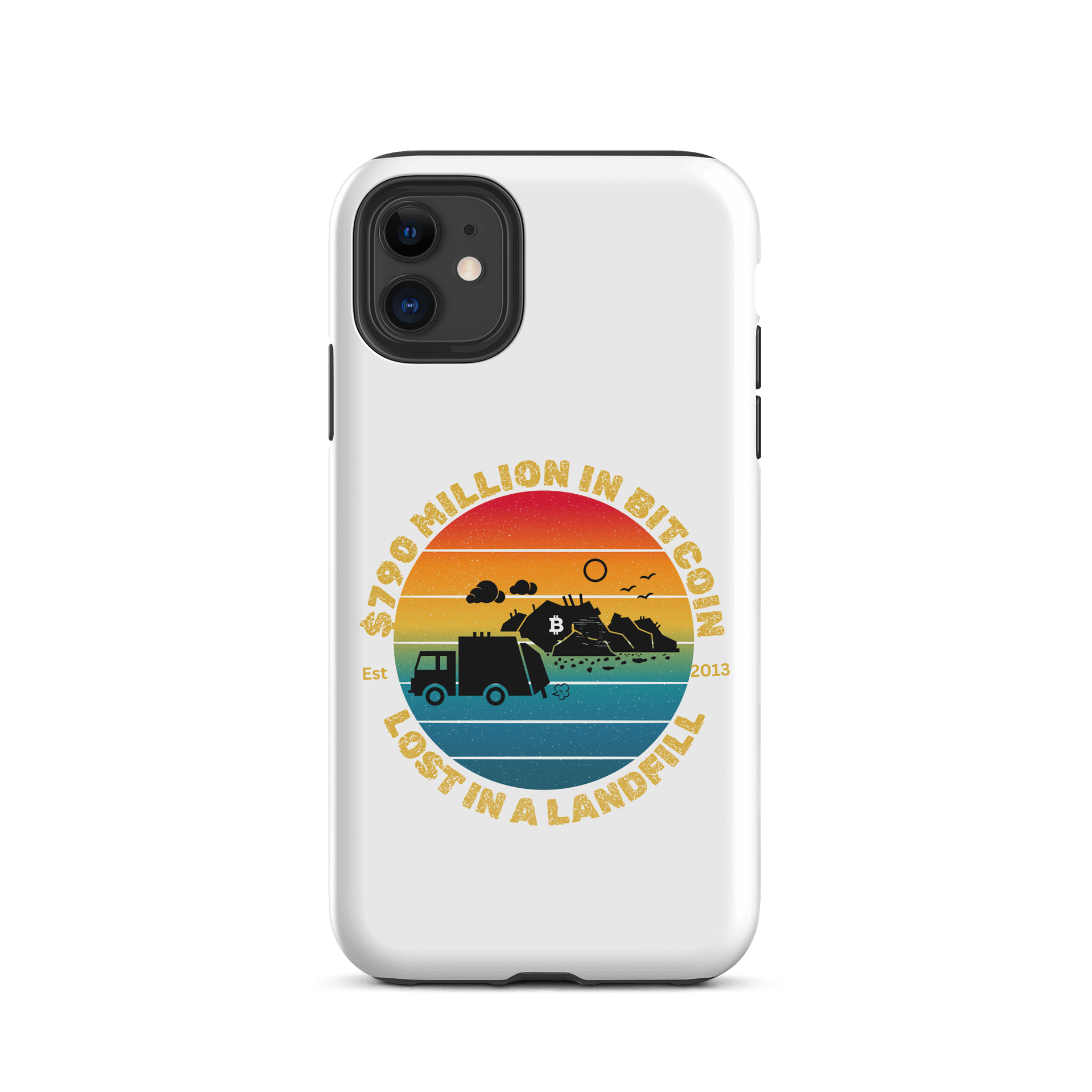Bitcoin Trash Landfill Tough iPhone® Case product image (24)