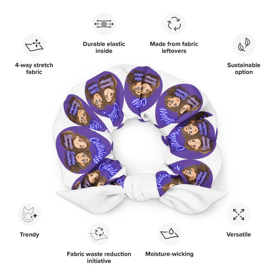 Cultology Logo Hair Scrunchie product image (11)