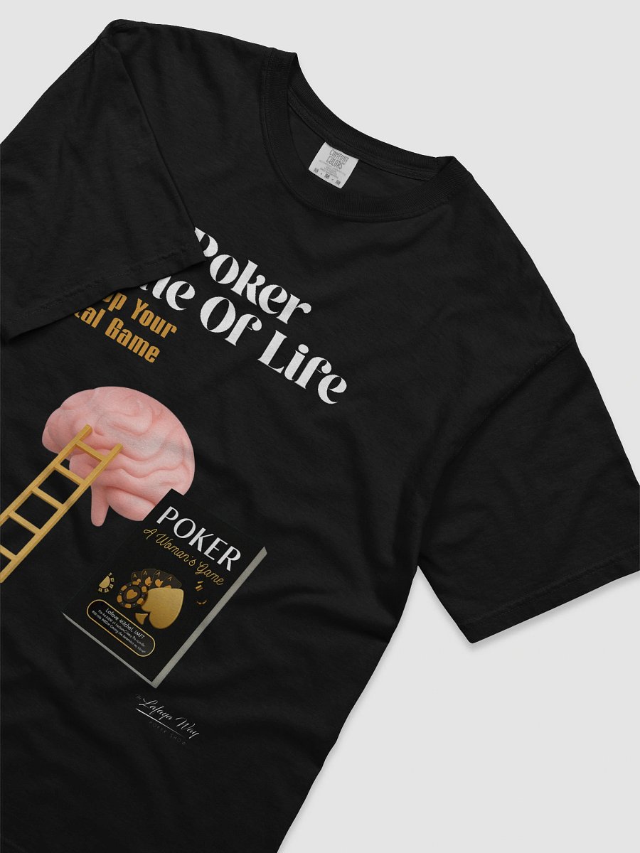 "Step up your mental game" Comfort Tee (White Text) product image (3)