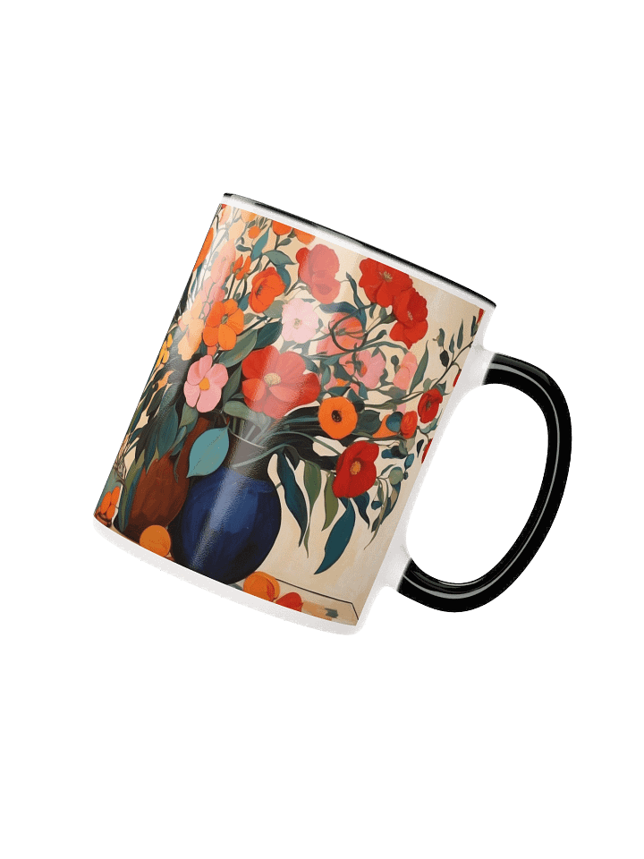 Vibrant Floral Symphony Ceramic Mug product image (17)