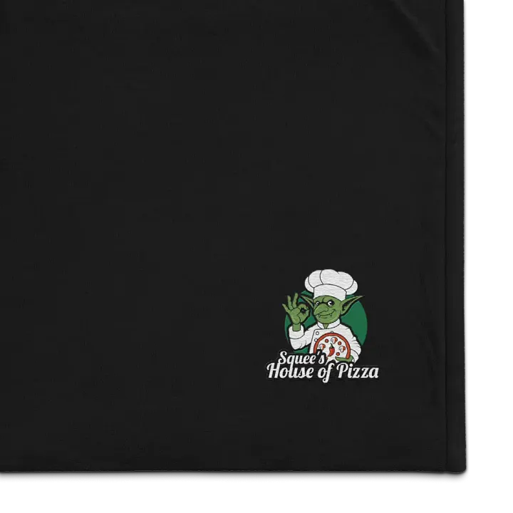Squee’s House of Pizza Premium Sherpa Blanket product image (1)