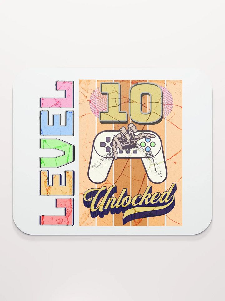 Level 10 Unlocked Gamer Mouse Pad product image (2)