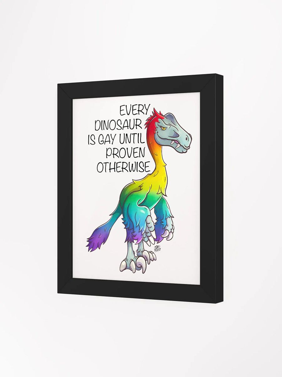 Rainbow Raptor Print product image (27)