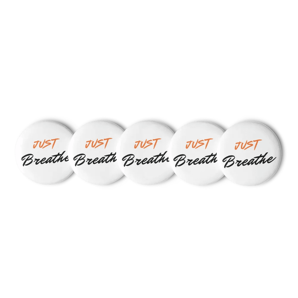 Breathe Easy Pin Button Set product image (5)