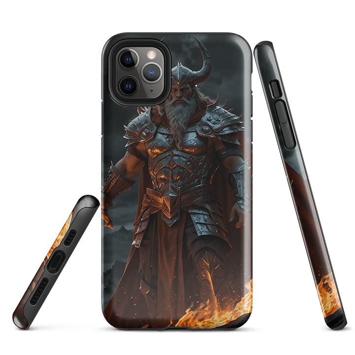 Flaming Warrior iPhone® Tough Case product image (3)