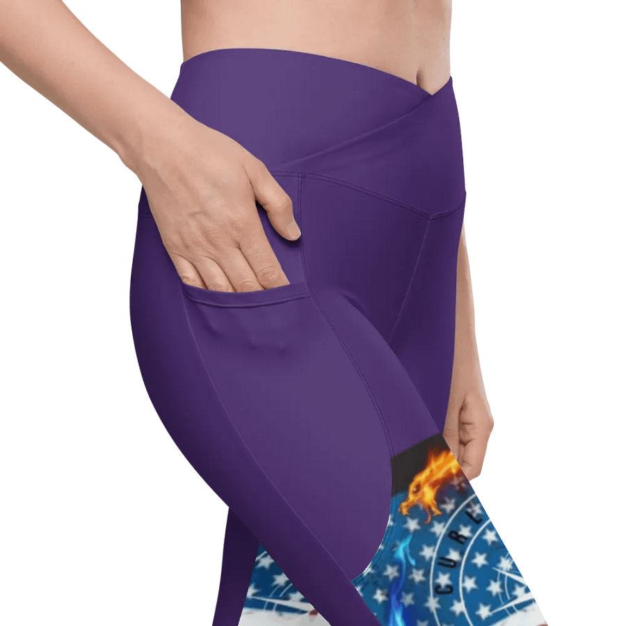 Leggings w pockets Purple product image (9)