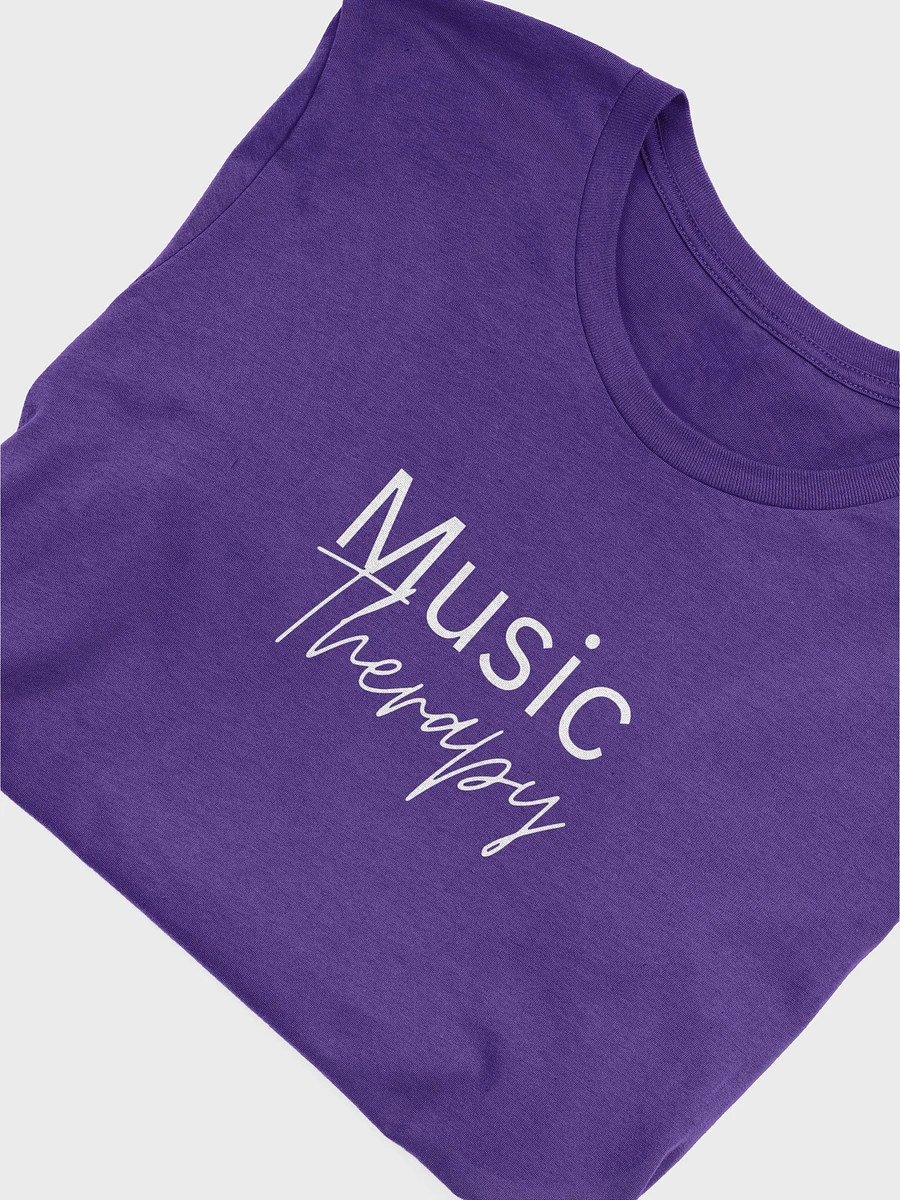 Music Therapy T-Shirt - Purple product image (5)