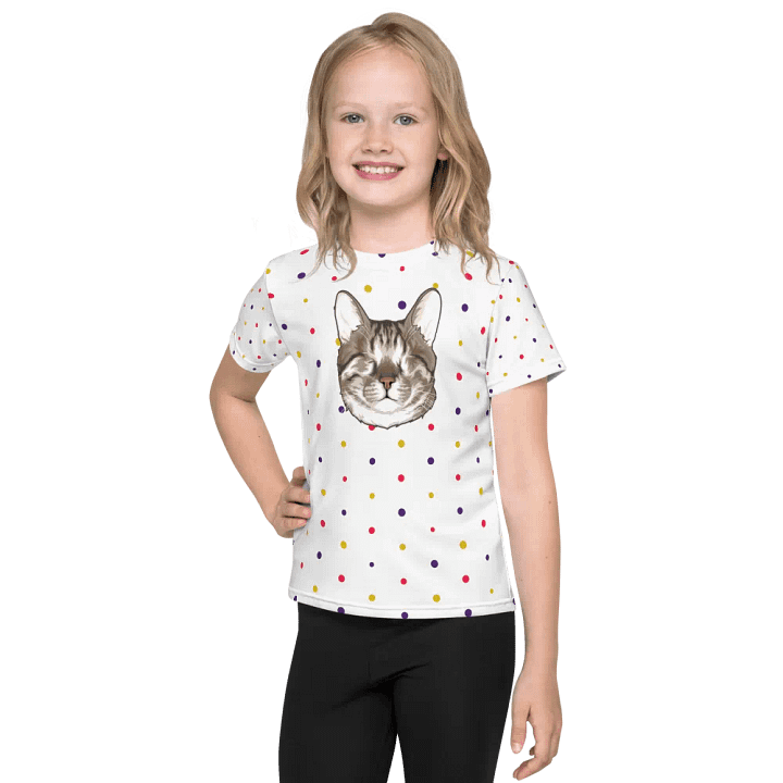 Blind Cat Dmitri Kids' T-Shirt product image (1)