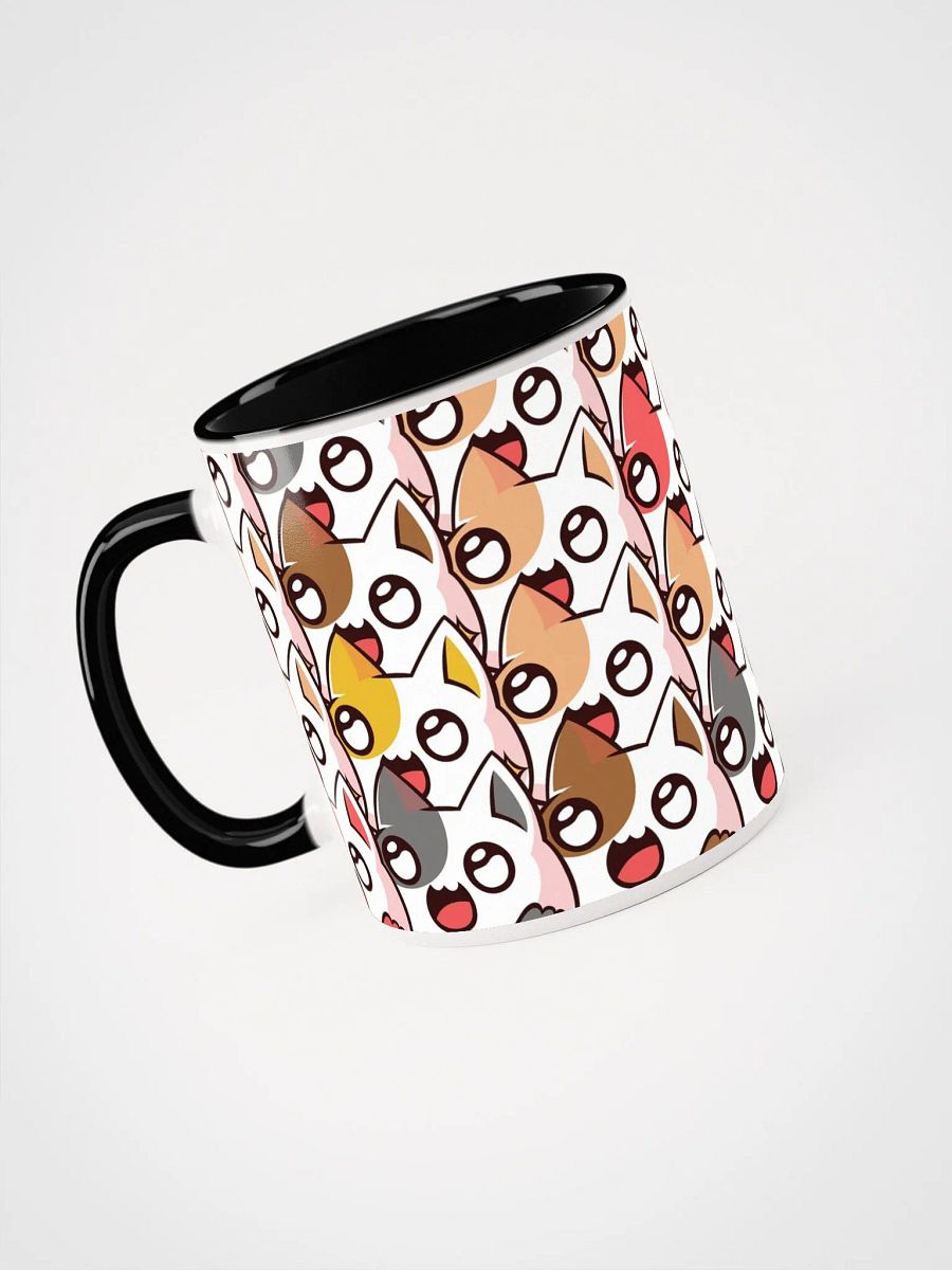 Colorful Cats Ceramic Mug with Color Inside product image (5)