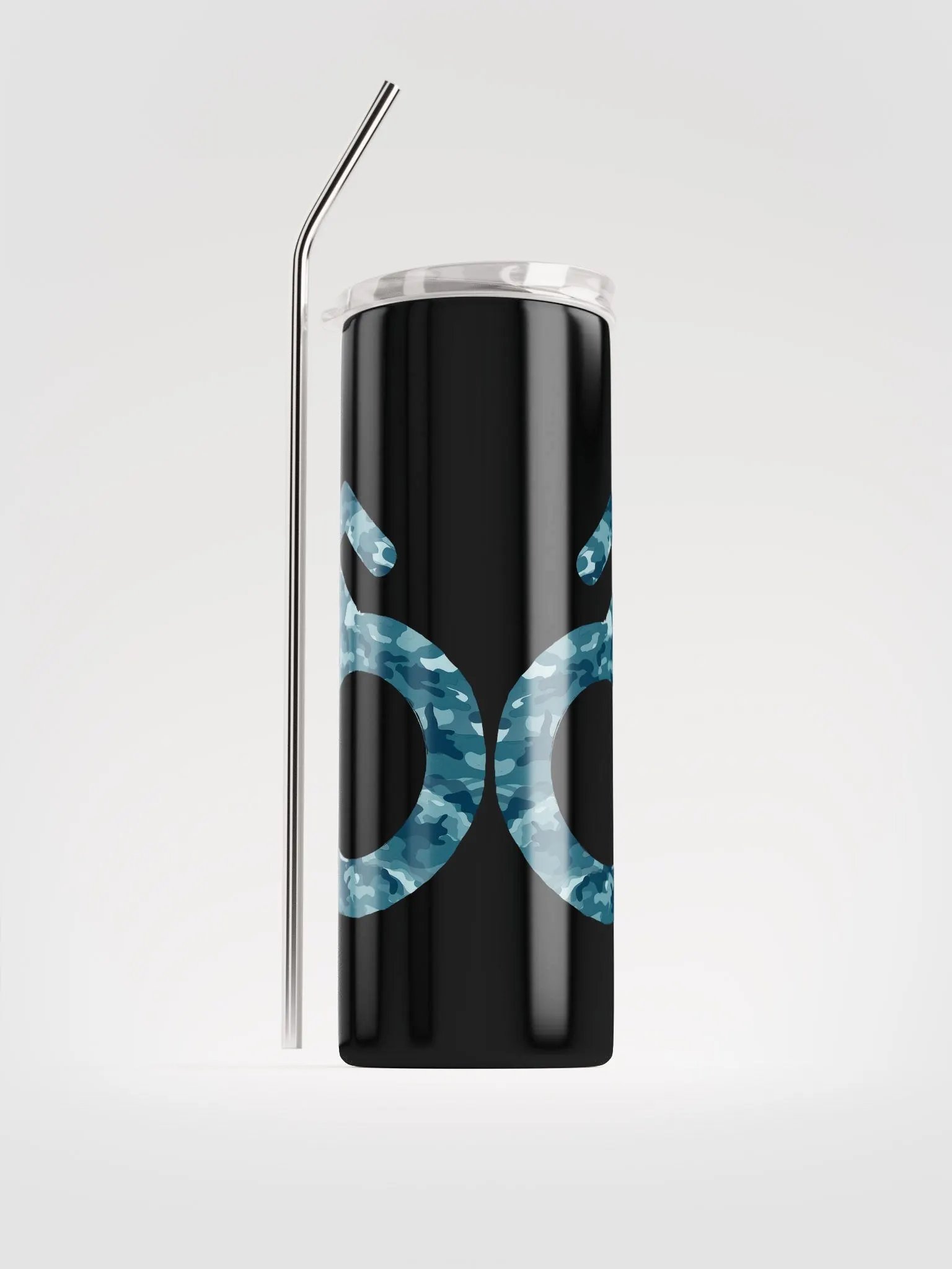 Wheelie, Blue Camo SS Tumbler product image (1)