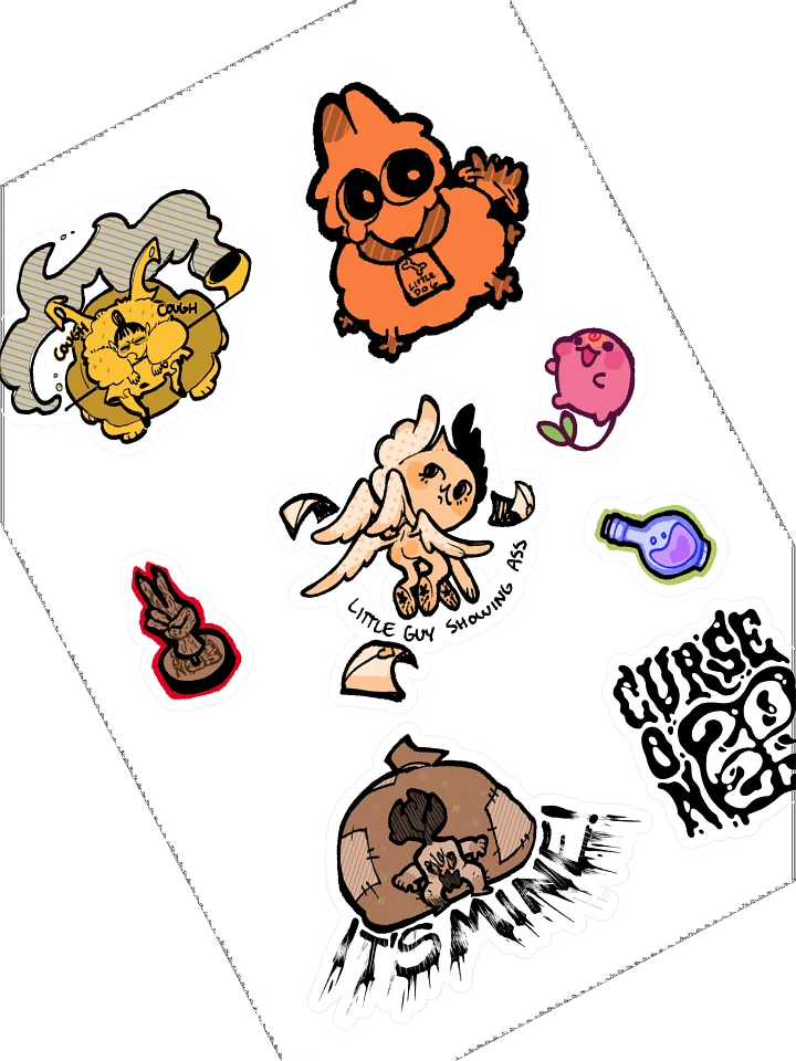 CurseCon Day 1 Sticker Sheet product image (1)
