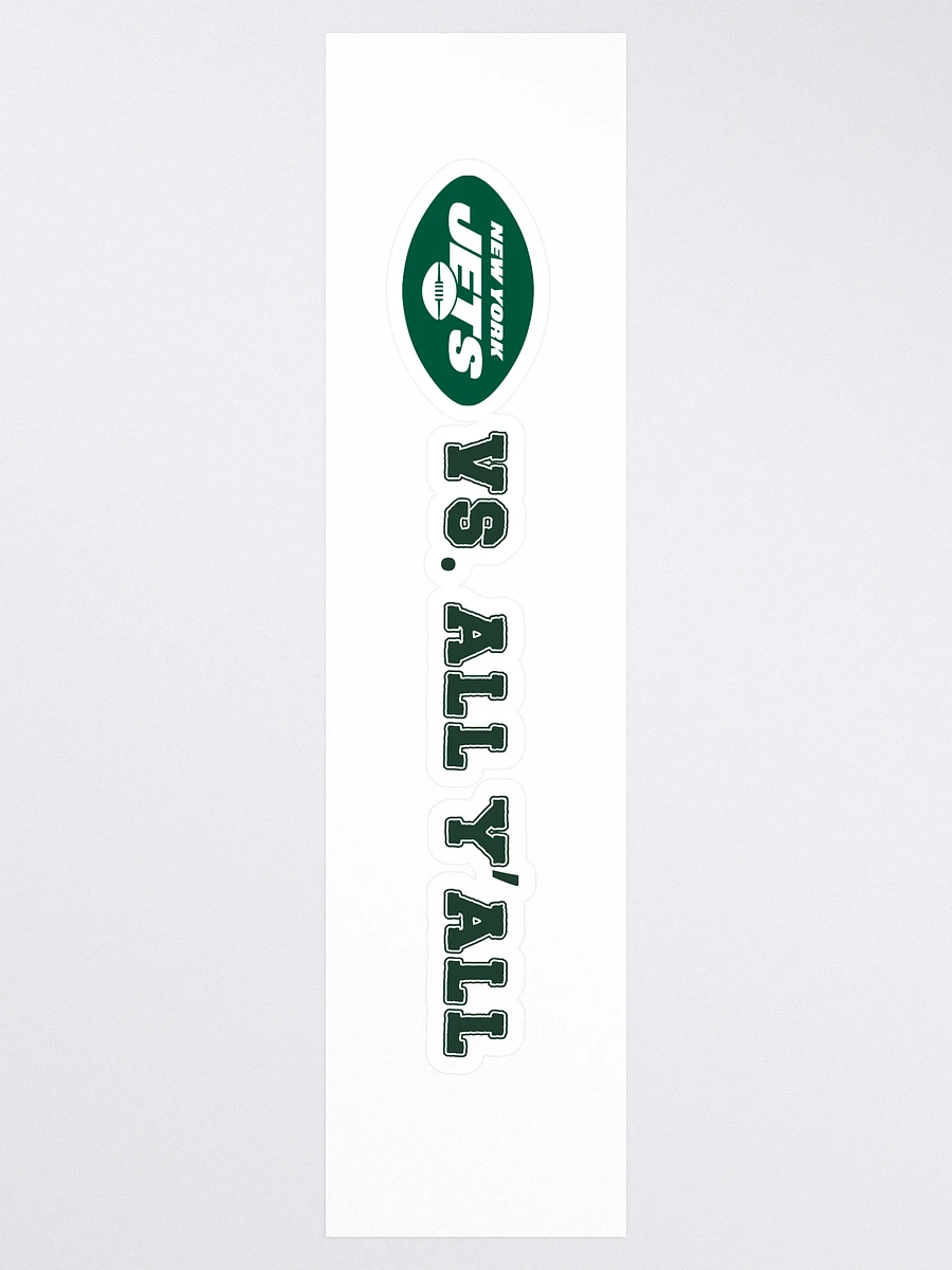 Jets Vs. All Y'all New York Football Rivalry Design product image (3)