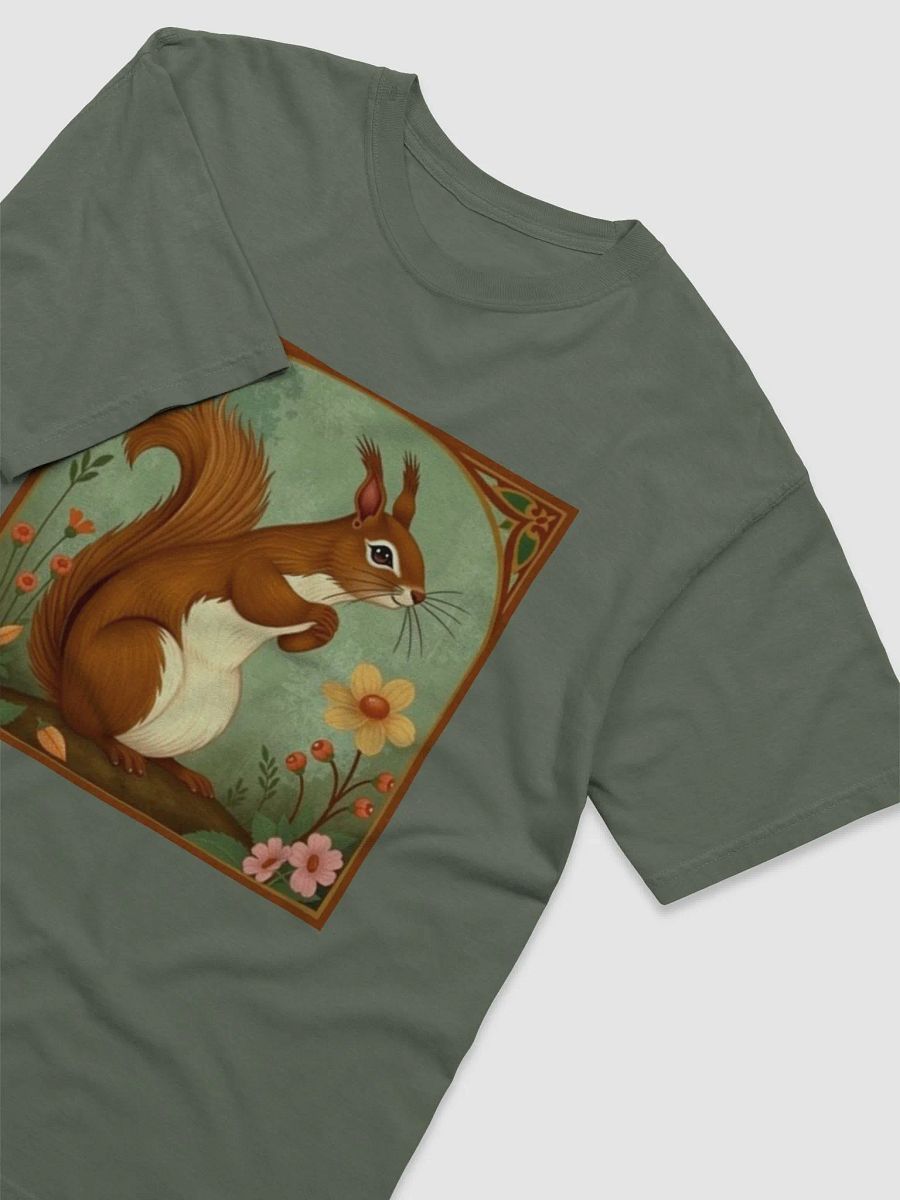 Ultimate Comfort: Garment-Dyed Cotton T-Shirt Art Nouveau Style product image (3)