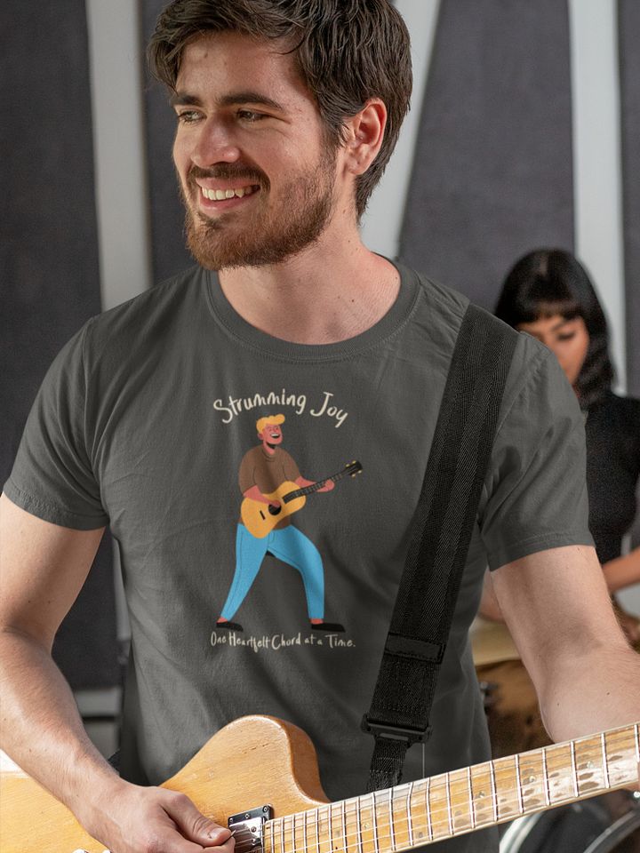 Strumming Joy Graphic Tee product image (1)
