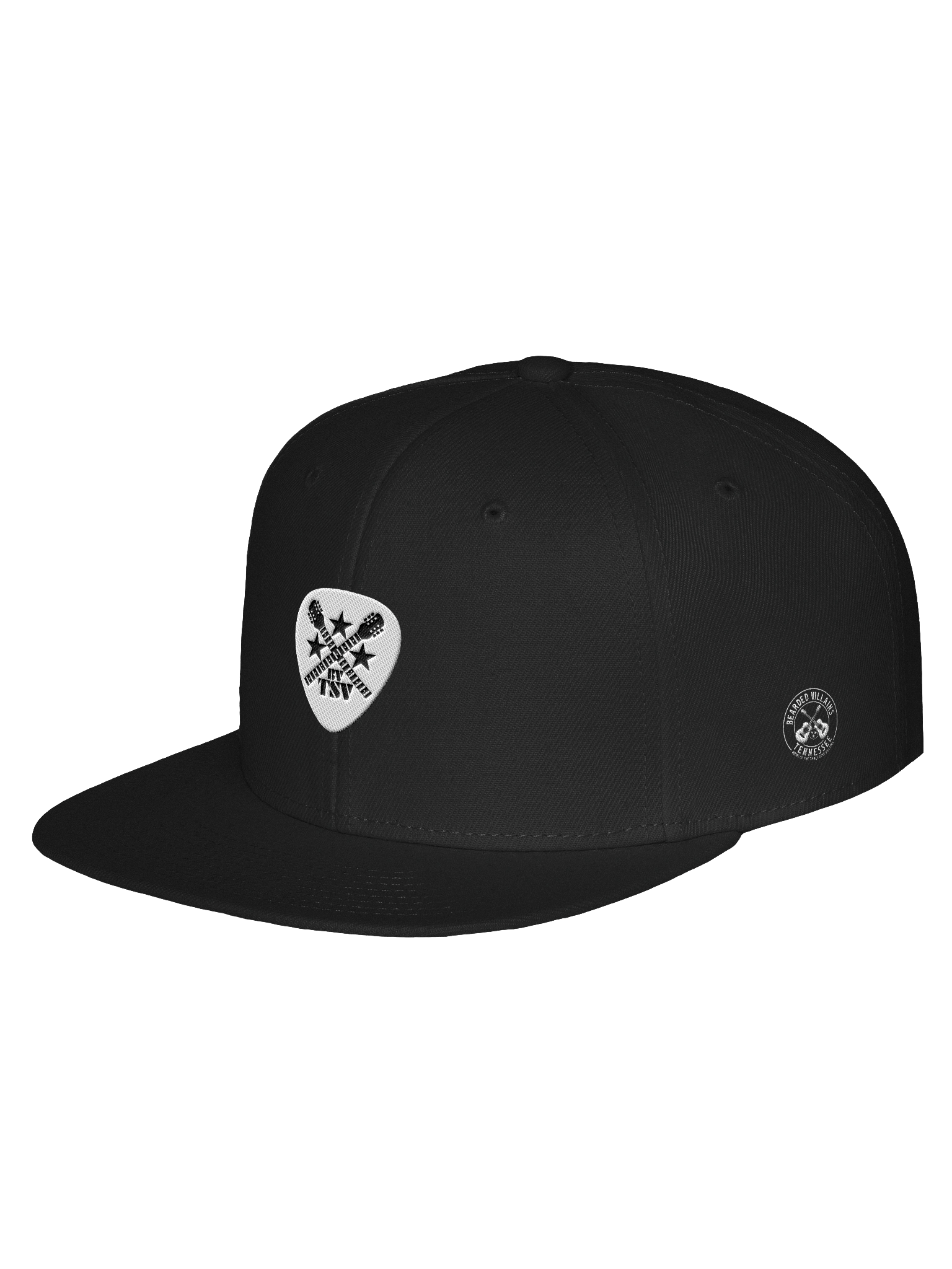 TSV Bearded Villains Otto Wool Blend Snapback | Premium High-Profile Trucker Cap | Three Star Villains Headwear product image (2)
