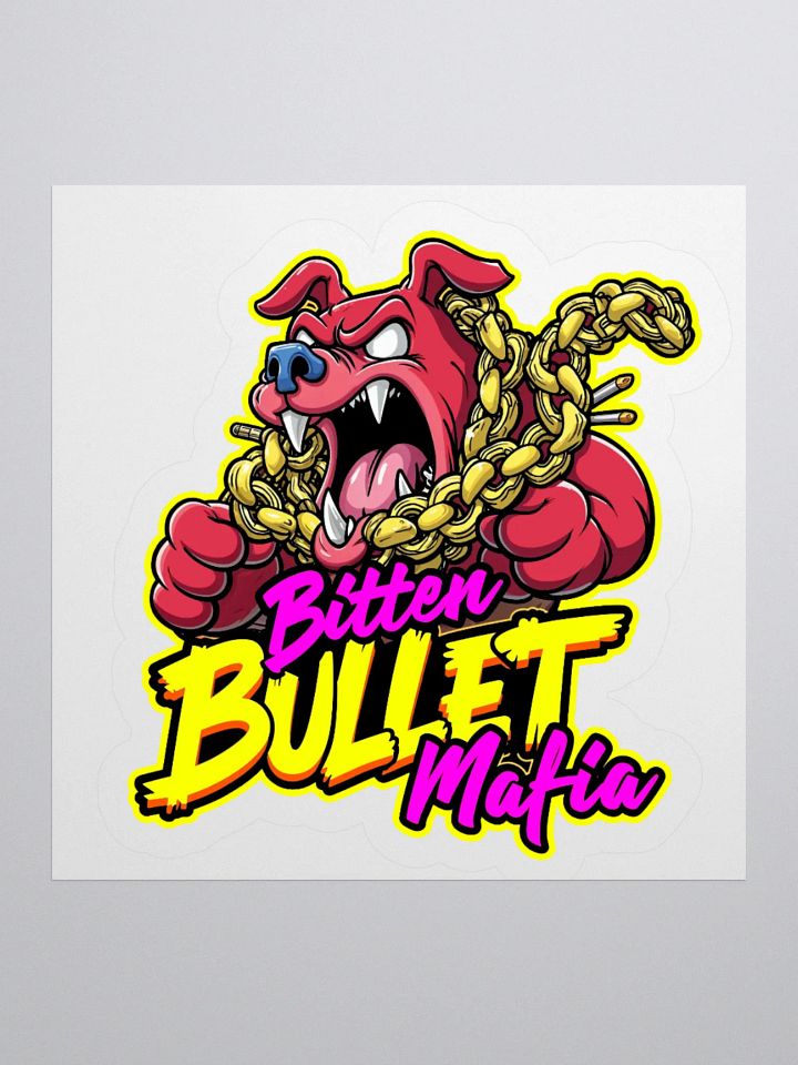Bitten Bullet Mafia - Pocket Bully Sticker product image (3)