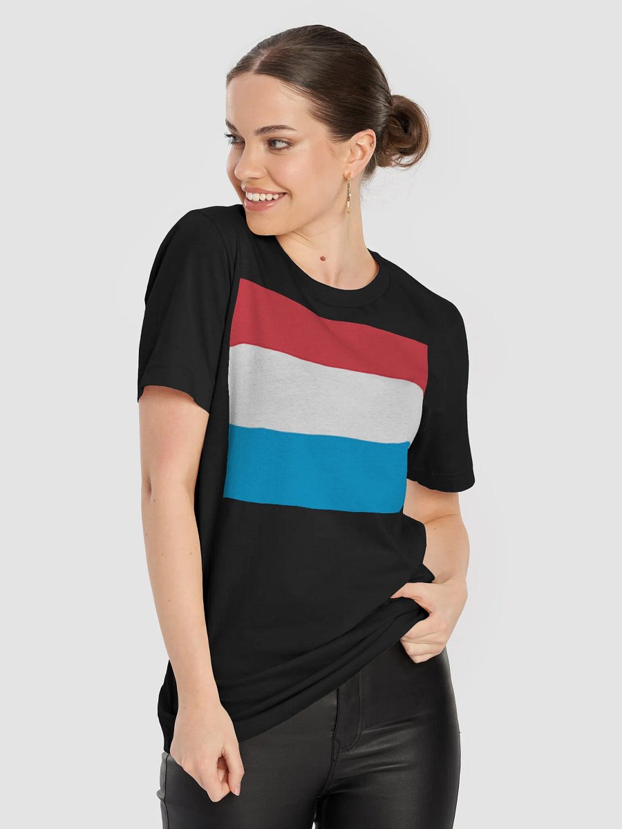 Exclusive Supersoft Unisex Luxembourg Flag T-Shirt by Graphic Grove product image (9)