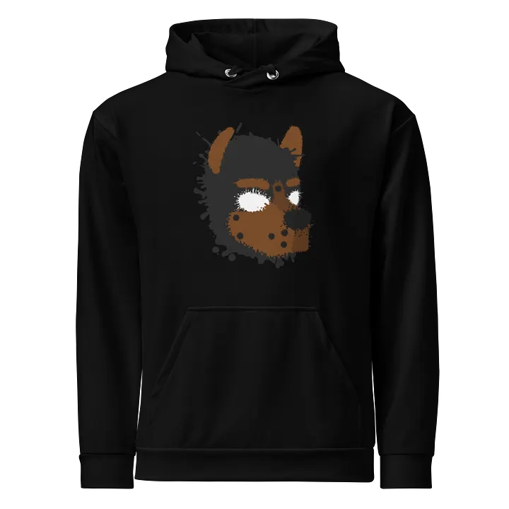 Pup Splatter Hoodie - Black / Brown product image (1)