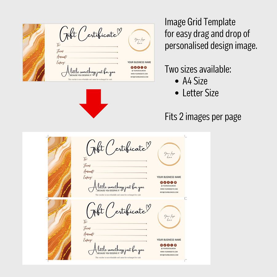 Phoenix - Gift Certificate Template product image (8)