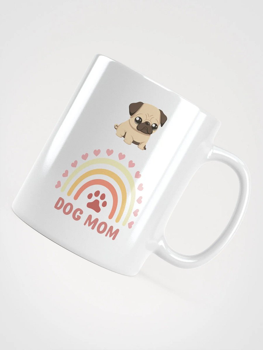 Rainbow Pug Dog Mom Mug product image (4)